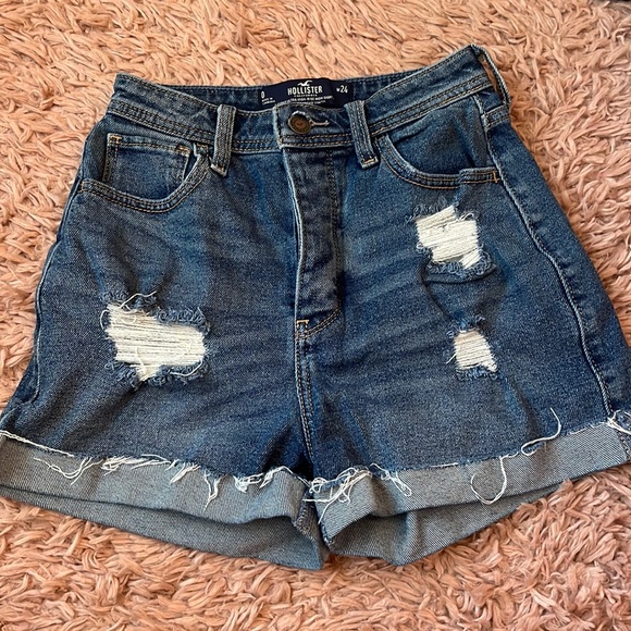 hollister high rise moms shorts - Picture 1 of 3